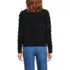 Women's Fuzzy Eyelash Cable Boatneck Sweater, Back