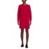 Women's Fuzzy Bow Back Mini Sweater Dress, Front