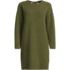 Women's Fuzzy Bow Back Mini Sweater Dress, Front