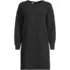 Women's Plus Size Fuzzy Bow Back Mini Sweater Dress, Front