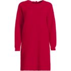 Women's Fuzzy Bow Back Mini Sweater Dress