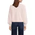 Women's Fuzzy Eyelash Cable Cardigan Sweater, Back