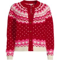 Cardigan Femme Lands’ End Taille 10-12 En Soie/nylon/lycra Beige – Occasion Très Bon état