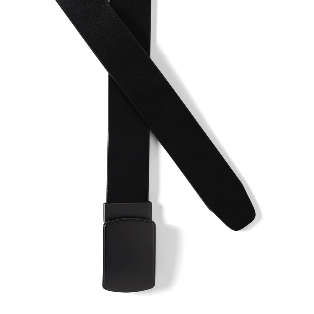 Men's Leather Adjustable Slide Belt | Lands' End