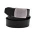 Men's Leather Adjustable Slide Belt, Front