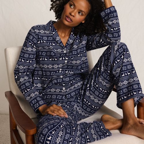 Women's Cooling Robe with Piping