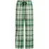 Women's Flannel Wide Leg Sleep Pants, Front
