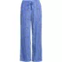 Women's Flannel Wide Leg Sleep Pants, Front
