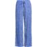 Women's Flannel Wide Leg Sleep Pants, Front