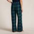 Women's Flannel Wide Leg Sleep Pants, Back
