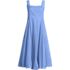 Women's Sleeveless Cambric Bubble Hem Midi Dress, Front