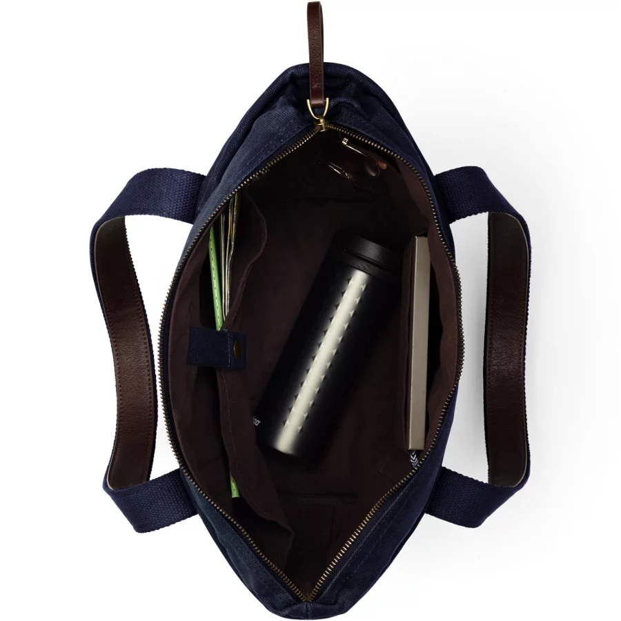 Waxed Canvas Tote view 3