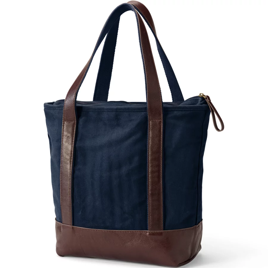 Waxed Canvas Tote