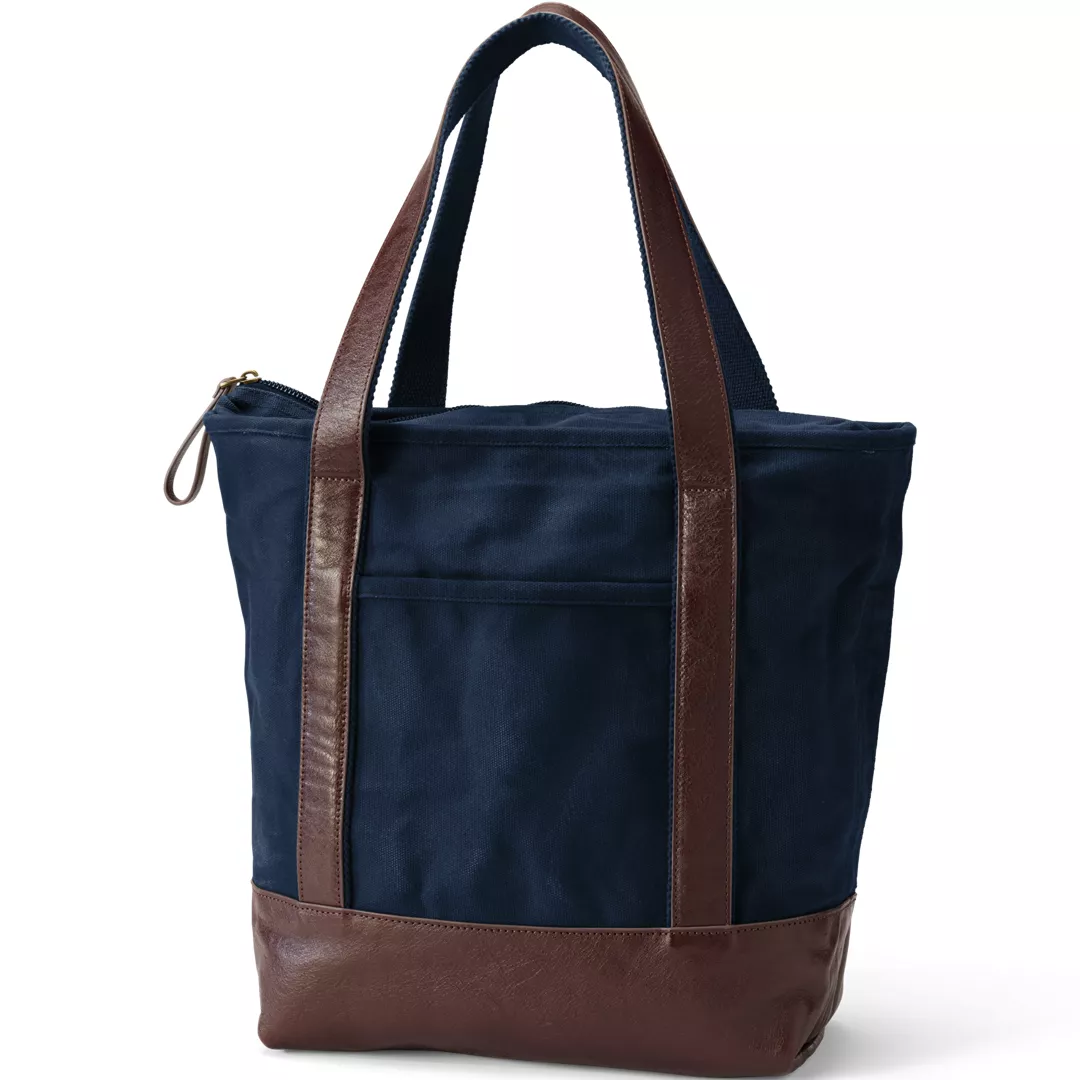 Waxed Canvas Tote