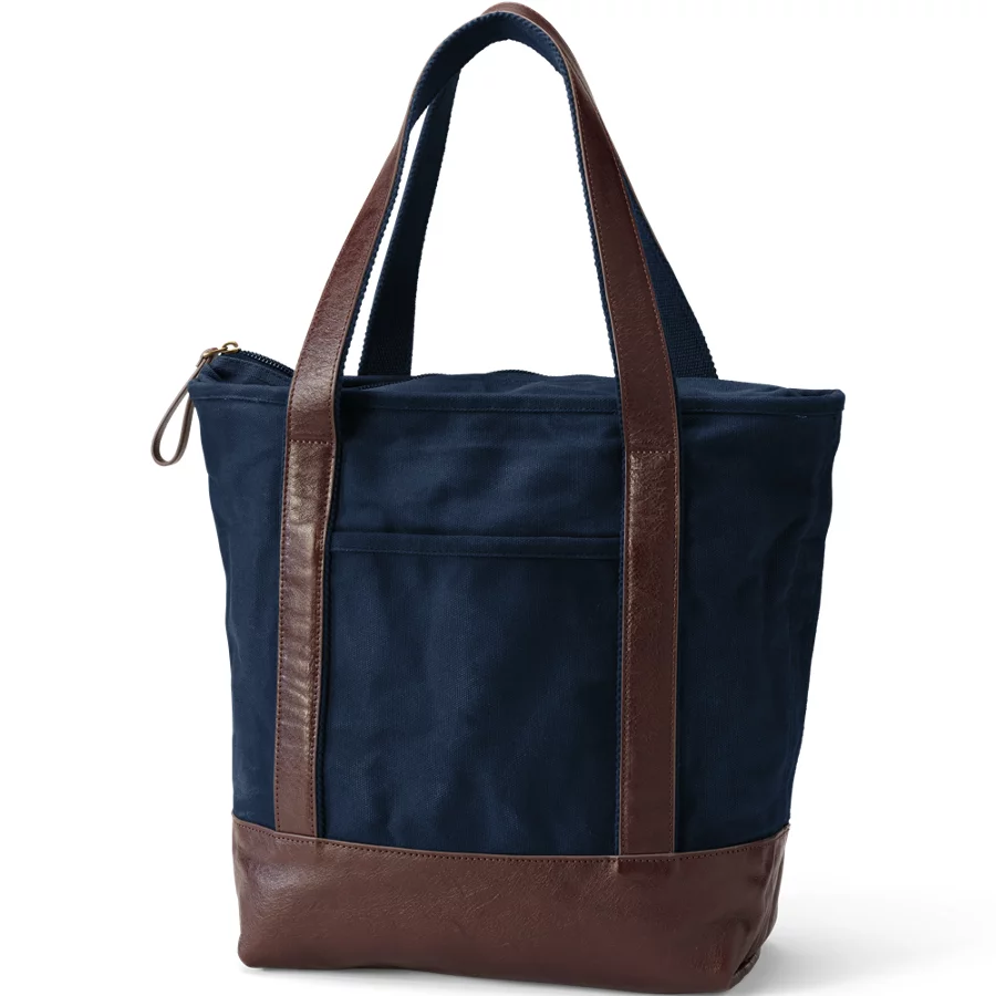 Waxed Canvas Tote view 2