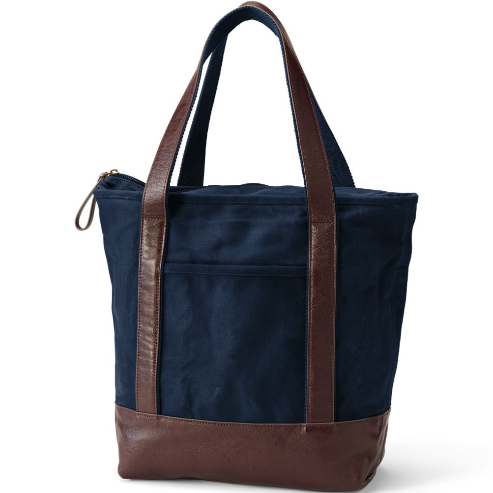 Waxed Canvas Tote | Lands' End