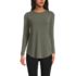 Women's Long Sleeve Cooling Performance Tunic Tee, Front