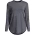 Women's Long Sleeve Cooling Performance Tunic Tee, Front