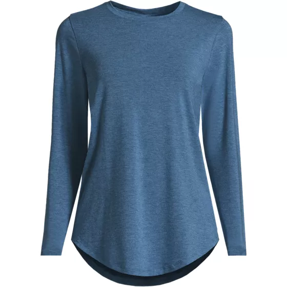 Women's Long Sleeve Cooling Performance Tunic Tee - primary