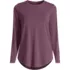 Women's Petite Long Sleeve Cooling Performance Tunic Tee, Front