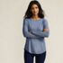 Women's Long Sleeve Cooling Performance Tunic Tee, alternative image