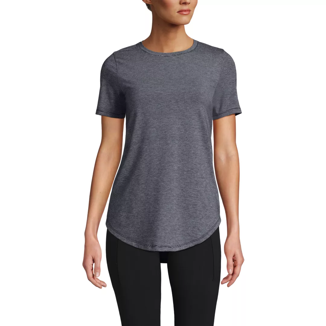 Women's Short Sleeve Cooling Performance Tunic Tee