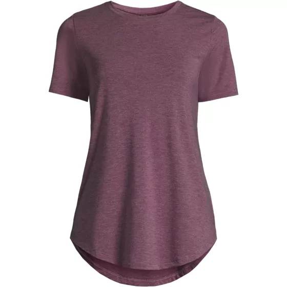 Women's Plus Size Short Sleeve Cooling Performance Tunic Tee - primary
