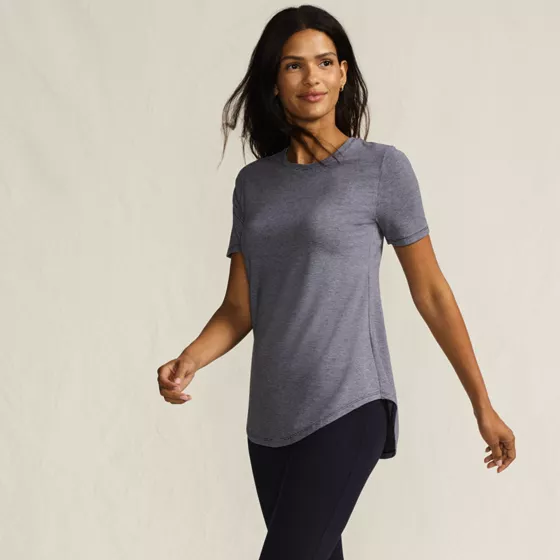 Women's Tall Short Sleeve Cooling Performance Tunic Tee - primary