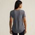 Women's Short Sleeve Cooling Performance Tunic Tee, Back