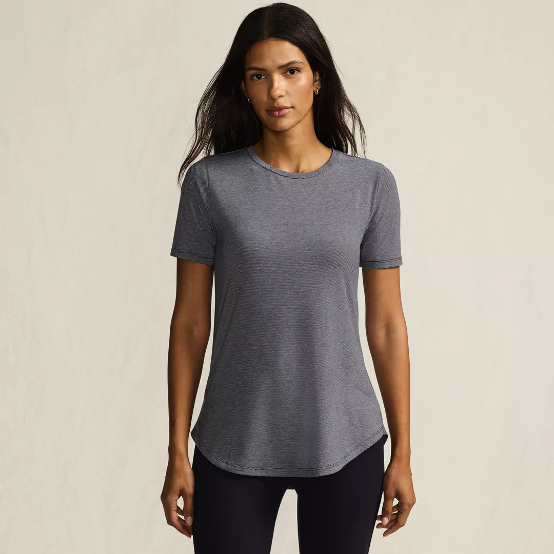 Women's Short Sleeve Cooling Performance Tunic Tee
