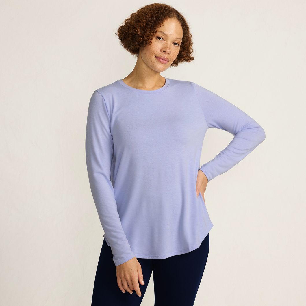 Women's Long Sleeve Cooling Performance Tunic Tee