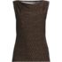 Women's Sleeveless Silky Knit Drape Front Top, Front