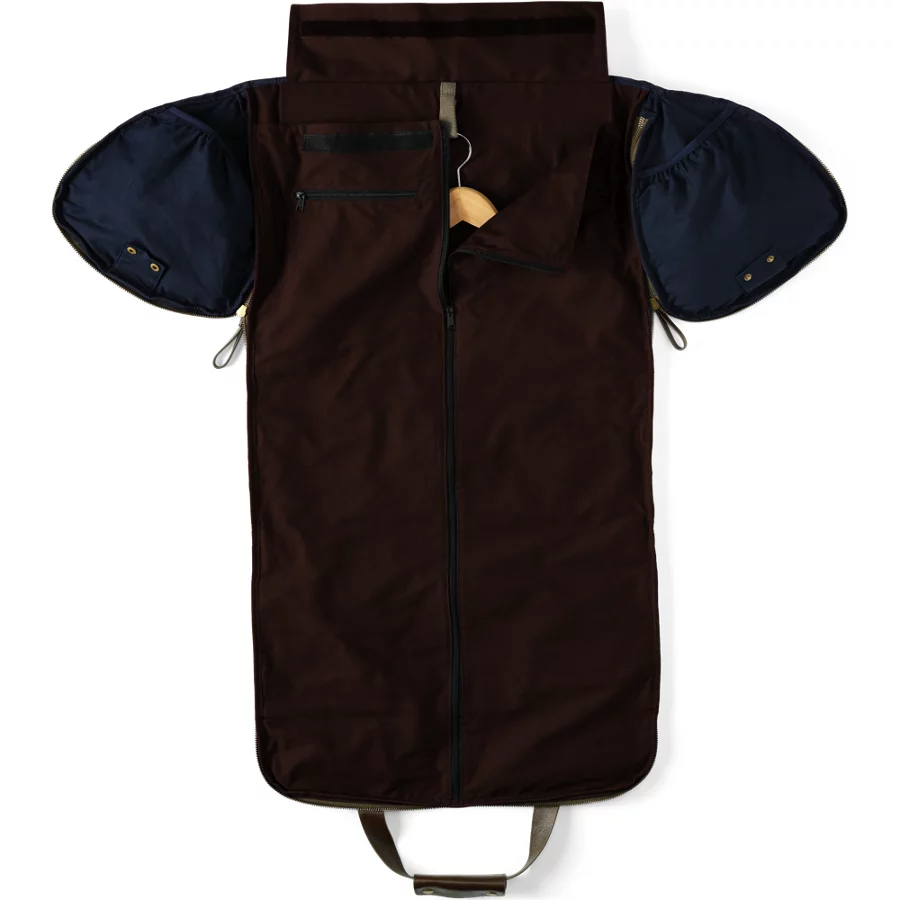 Waxed Canvas Convertible Garment Duffle