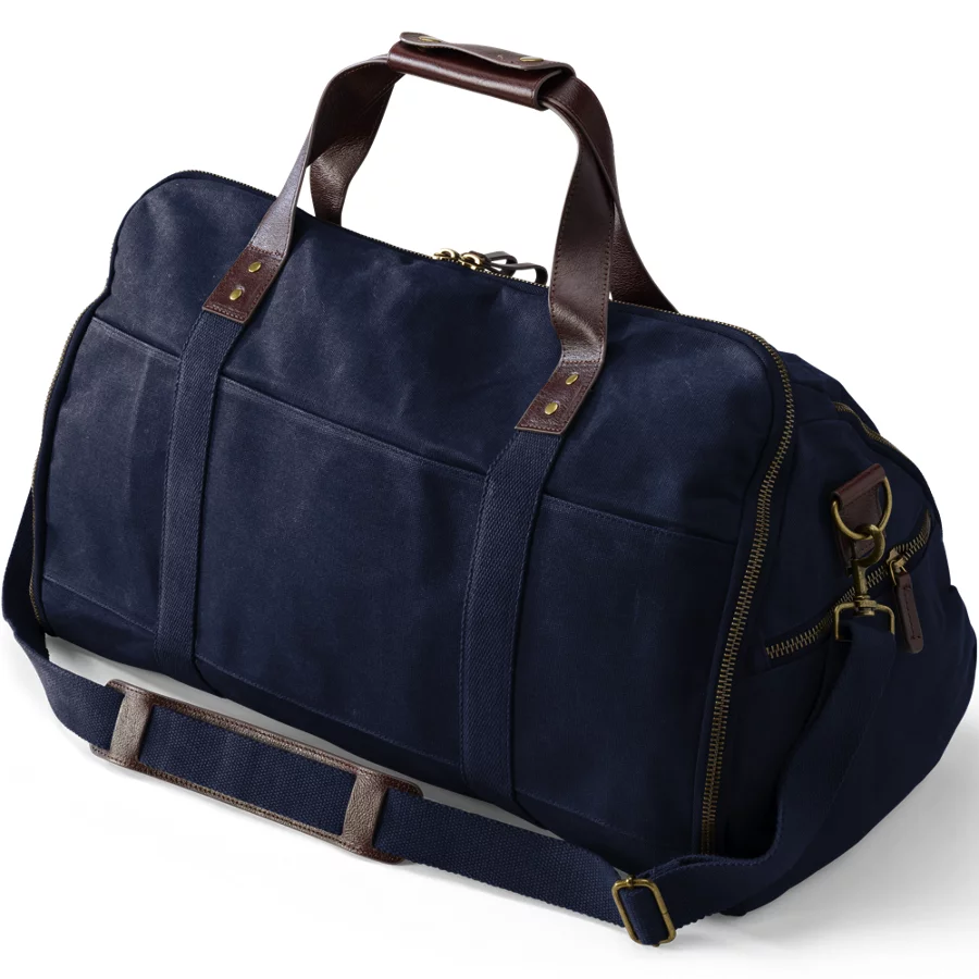 Waxed Canvas Convertible Garment Duffle view 5
