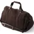 Waxed Canvas Convertible Garment Duffle, Back