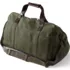 Waxed Canvas Convertible Garment Duffle, Back
