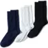 Men's Cotton Crew Socks 3 Pack, Front