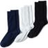 Men's Cotton Crew Socks 3 Pack, Front