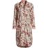 Women's Flannel Long Sleeve Sleepshirt Nightgown, Front