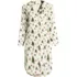 Women's Flannel Long Sleeve Sleepshirt Nightgown, Front