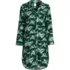 Women's Plus Size Flannel Long Sleeve Sleepshirt Nightgown, Front