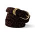 Women's Haircalf Multi Keeper Belt, Front