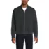 Men's Long Sleeve Fine Gauge Cotton Full Zip Chore Coat, Front