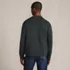 Men's Long Sleeve Fine Gauge Cotton Full Zip Chore Coat, Back