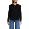 Women's Cashmere Quarter Zip Sweater