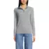 Women's Cashmere Quarter Zip Sweater, Front