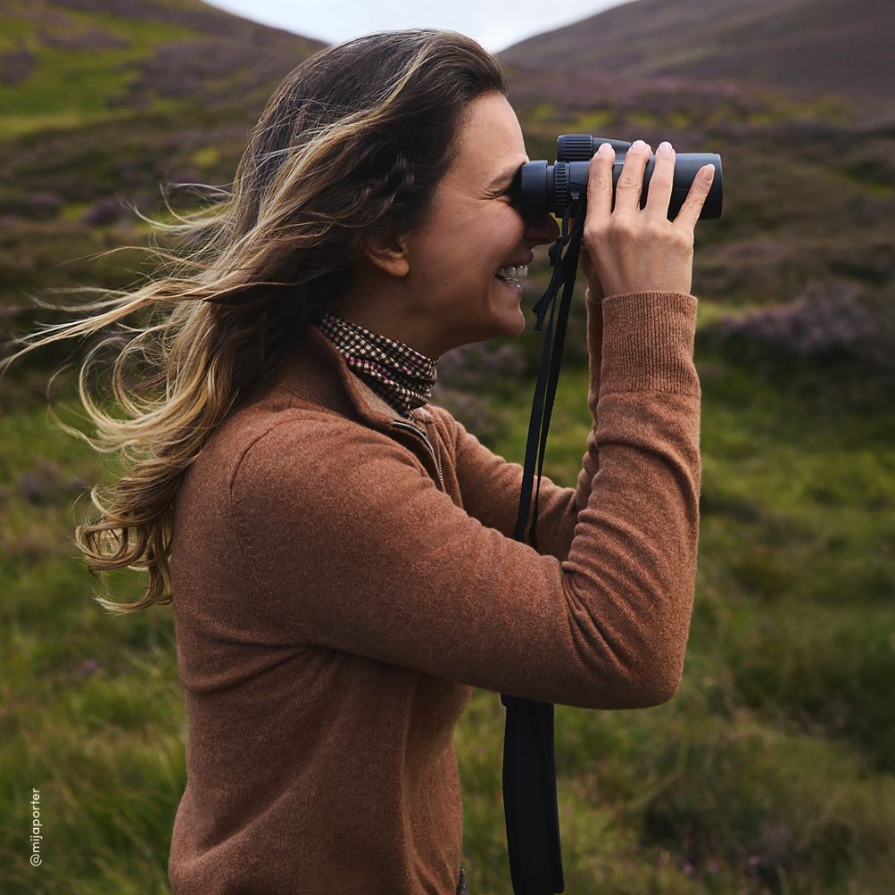 Women's Cashmere Quarter Zip Sweater | Lands' End