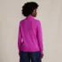 Women's Cashmere Quarter Zip Sweater, Back