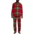 Men's Flannel 3 Piece Pajama Set, alternative image