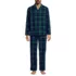 Men's Flannel 3 Piece Pajama Set, alternative image
